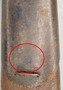 Unusual Australian Korean War Owen SMG Bayonet Teardrop Scabbard -1953