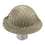 Steel Helmet & Camo Net , Australian WW2 Army - Original 1942