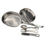 Mess Kit & Cutlery, US WW2 M1942 - E.A. Co - 1945 - Original USGI