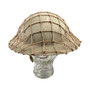 Steel Helmet & Camo Net , Australian WW2 Army - Original 1942 Size 7 1/2