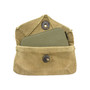 Field Dressing Pouch & Carlisle Bandage, US Army WW2 Khaki - 1940