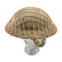 Steel Helmet & Khaki Camo Net , Australian WW2 Army - Original