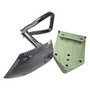 Trifold Entrenching Tool with Carrier, US Army GI Issue - Original Ames 1981
