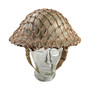 Steel Helmet & Camo Net , Australian WW2 Army - Original Size 7