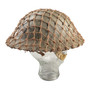 Steel Helmet & Camo Net , Australian WW2 Army - Original Size 7