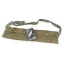 Stripper/Charger Clips x 10  & Jungle Green Bandolier For Lee Enfield SMLE 303  Rifle 5rd - Unissued