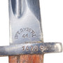 Bayonet & Scabbard With Frog, Yugoslavian M1948 - Matching Numbers