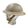 Steel Helmet , Australian WW2 RAAF - Original 461 Squadron Air Gunner