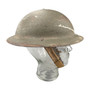 Steel Helmet , Australian WW2 RAAF - Original 461 Squadron Air Gunner