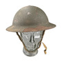 Steel Helmet, Australian WW2 Army - Original 1942 Size 7 1/8