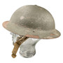 Steel Helmet, Australian WW2 Army - Original 1942 Size 7 1/8
