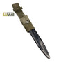 Bayonet Scabbard  & Green Frog,  British/Australian No5 Jungle Carbine/SLR - Original