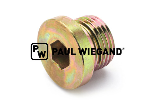 Verschlussschraube mit Innensechskant DIN/ISO 2353/8434-1 G1/2" ED verzinkt (93000479)