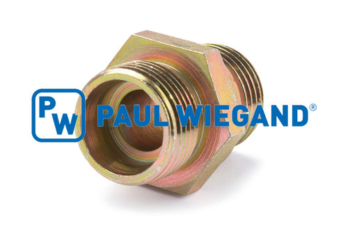 Einschraubverschraubung Faun Sidepress Hydraulikleitung DIN/ISO 2353/8434-1 M22x1,5-18L (M26x1,5) ED verzinkt (01077073)