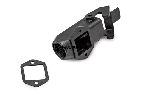 Boîtier de douille droite 4 broches Harting « Han A » M20x1,5 avec support (93002295)