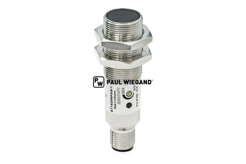 Lichtschranke Empfänger Carlo Gavazzi ET1820NPAS-1 M18x1/M12x1 l: 67 4-polig 10-40VDC sn: 10000 max. (93002299)