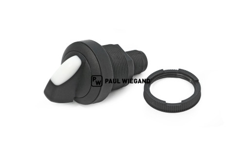 Drehschalter NTM Hecklader M12 schwarz tastend (25020140)