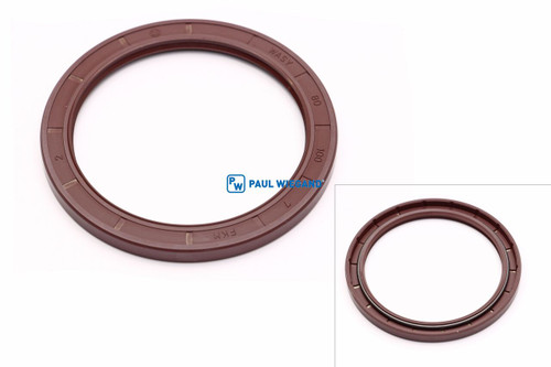 Wellendichtring Dulevo 2000 Lenkachse FKM D: 100 d: 80 h: 7 (58036016)