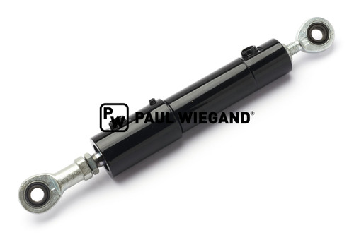 Hydraulikzylinder Bucher Municipal Citycat 5000 Stoßdämpfer Tellerbesen KD: 20 KS: 12 Hub: 75 EBM: 255 doppeltwirkend  (68044031)