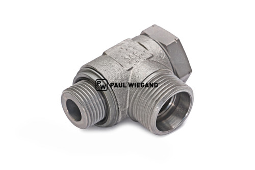 Schwenkverschraubung DIN/ISO 2353/8434-1 G3/8"-15L (M22x1,5) verzinkt (90001377)