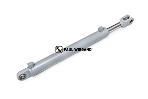 Hydraulikzylinder HS Fahrzeugbau Olympus Mini Trägerplatte KS: 45 Hub: 600 EBM: 1400 (05050795)