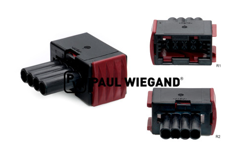 Buchsengehäuse AMP Junior Power Timer 4-polig (93001635)