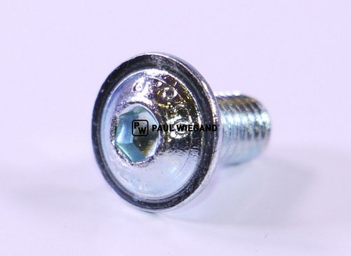Linsenflanschkopfschraube mit Innensechskant DIN/ISO 7985/7380-2 M6x12 verzinkt 10.9 (65800409)