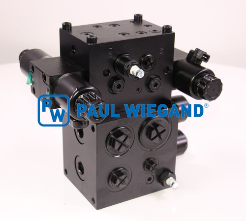 Steuerblock Faun Variopress Ausschubwand Heckteil (01027627)