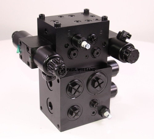 Steuerblock Faun Variopress Ausschubwand Heckteil (01027627)