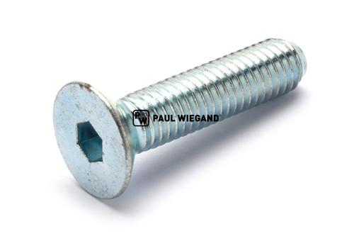 Senkschraube mit Innensechskant DIN/ISO 7991/10642 Vollgewinde M8x35 verzinkt 8.8  (69800016)