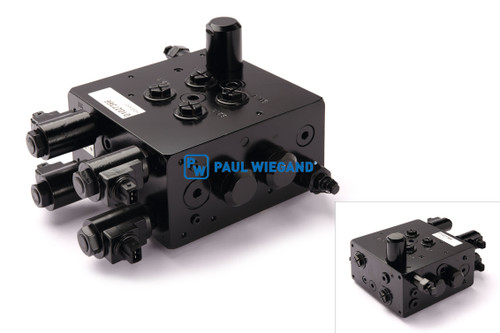 Steuerblock Faun Variopress komplett Heckteil Bj. 07 (01027366)