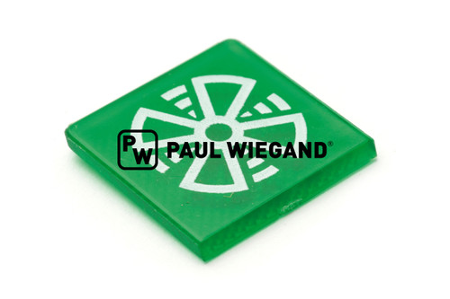 Schaltersymbol Faun Viatec Kippschalter " Ventilator " grün (61800232)