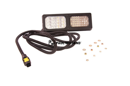 Rückleuchte HS Fahrzeugbau Olympus LED Blink-Nebelschlussleuchte Schluss-Bremsleuchte 24VDC (05050580)
