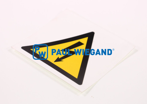 Aufkleber "Starkstrom" Zöller 2307 E-Delta UVV-Gruppe  (11330662)