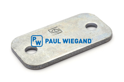 Deckplatte Zöller Lagerschale Welle Sicherheitsschranke verzinkt l: 57 b: 30 EBM: 40 (11253058)