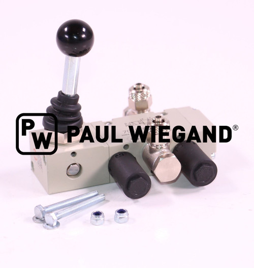 Wegeventil Bucher Municipal Optifant 70 Pneumatikanlage 1/8" 5/2 Wege  (68074033)