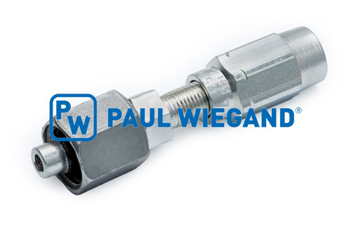 Verschraubung Haller x2 Hydraulikschlauch Zentralschmierung M12x1,5-6L-3/16" (03027060)
