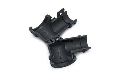 Zugentlastung Kabelbaum d: 9.6 "AMP Bajonett" schwarz gewinkelt (93001931)