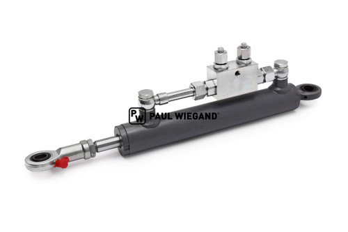 Hydraulikzylinder Bucher Municipal Citycat 5000 komplett Hecktür KS: 16 Hub: 150 EBM: 410 (68044284)
