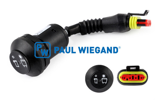 Drucktaster Terberg OmniMax mit LED Tasterplatte (10020017)