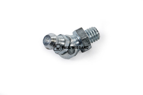 Schmiernippel Faun Rotopress DIN 71412 M6 45° verzinkt Typ"B" (H2) (01017234)