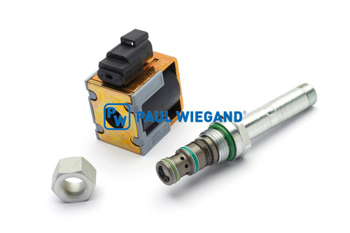 Magnetventil Bucher Municipal Citycat 2020 komplett Steuerblock Fahrpumpe  (68034398)