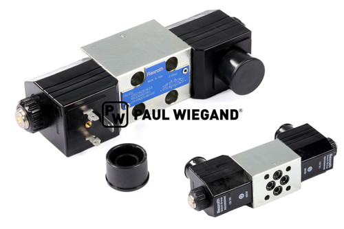 Magnetventil Johnston C200 komplett Steuerblock Arbeitshydraulik hinten 12VDC 310 bar 25l/min (67014690)