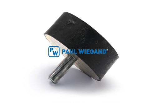 Gummi-Metall-Puffer HN SL für Klammer M16x45 D: 100 h: 40 Typ"D" (05017432)