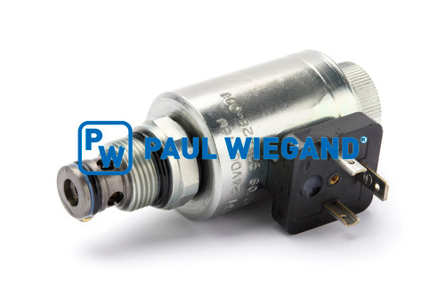Wegeventil Terberg inklusive Magnetspule 24VDC 2/2 Wege (10017014)
