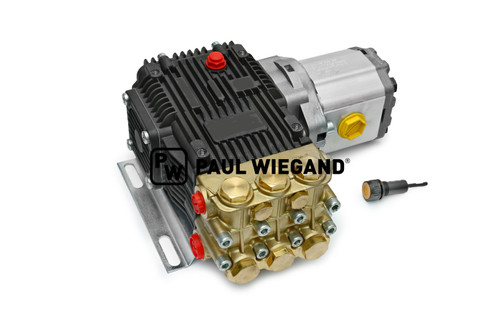 Hochdruckwasserpumpe Bucher Municipal Citycat 5006 komplett 15l/min=>200bar (68042770)