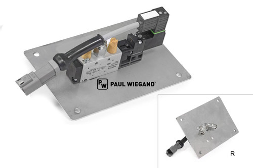 Wegeventil Johnston VT/VS 650 komplett Pneumatikzylinder Klappe 24VDC 5/2 Wege  (67054103)