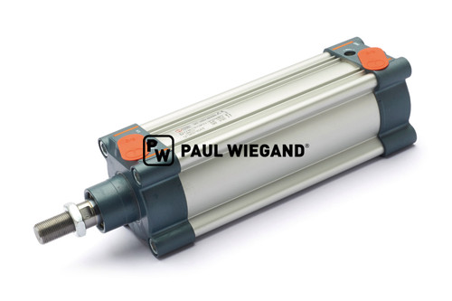 Pneumatikzylinder Brock SL 200 Aufnahme Kehrwalze KS: 25 Hub: 160 EBM: 334 (64034003)