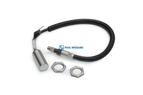 Näherungsschalter Zöller 2301 Delta mit Stecker NI-KPL M18x1 l: 45 lg: 395 Schließer (no) (PNP) (11330188)