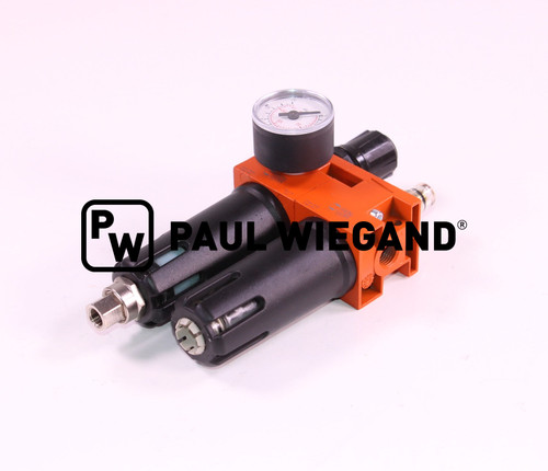 Wartungseinheit Faun Viatec Viajet 6-7 mit Manometer Pneumatikanlage ab 02/2010 (61034092)